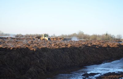 Le compost est prêt pour la pasteurisation ou désinfection.